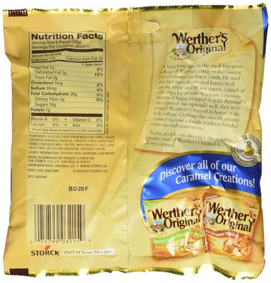 Werther's Original, Chewy Caramels 5 Ounce (2 Pack)