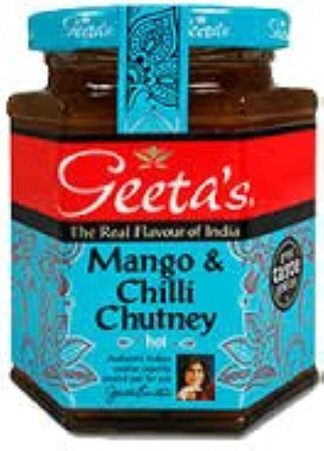 Geeta&#39;s Mango &amp; Chilli Chutney 300g