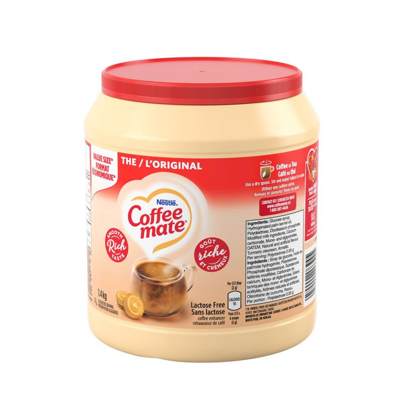 Nestle Coffee-mate Original (1.4kg / 3lbs) Made in Canada