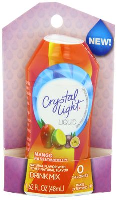 Crystal Light Liquid Drink Mix Carded Pack, Mango Passionfruit, 1.62 Ounce