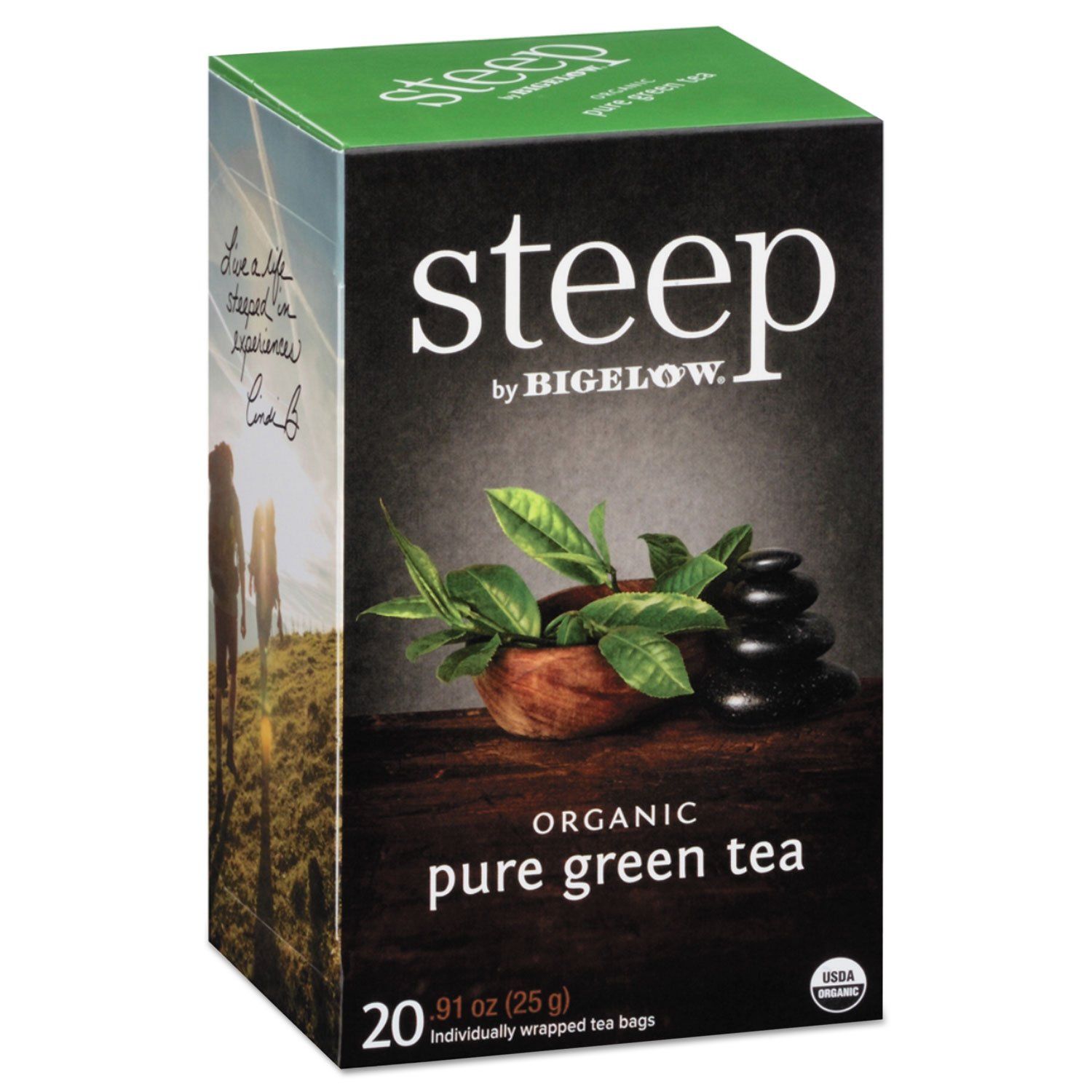 Bigelow Tea Steep Pure Green Organic, 0.91 oz