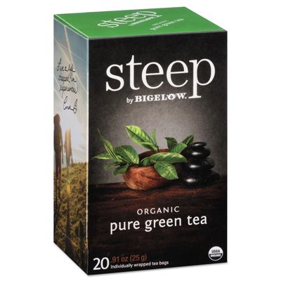 Bigelow Tea Steep Pure Green Organic, 0.91 oz