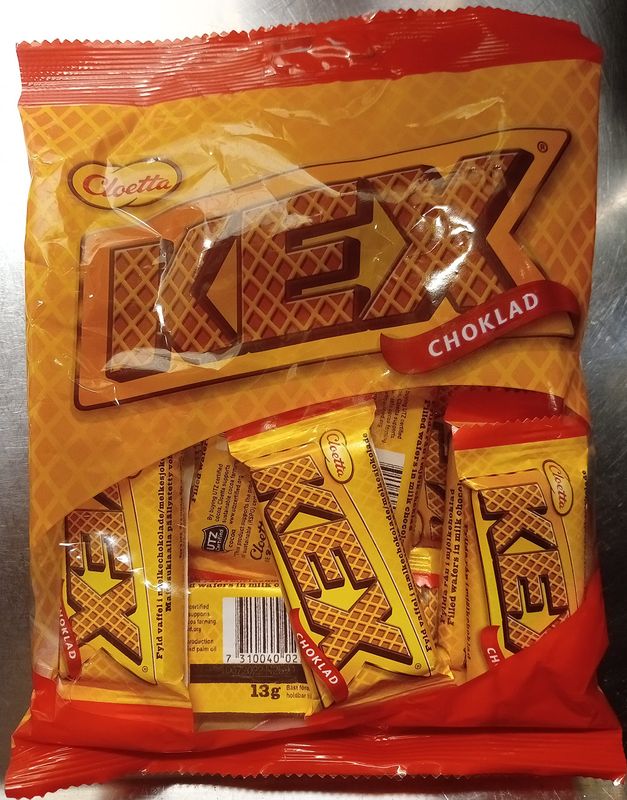 Cloetta Kex Choklad - Chocolate Filled Mini Wafers 156g