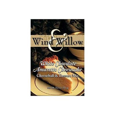 Wind &amp; Willow Sweet Cheeseball and Dessert Mix - 3.5 Oz. (2-pack) (White Chocolate Amaretto Cheesecake)