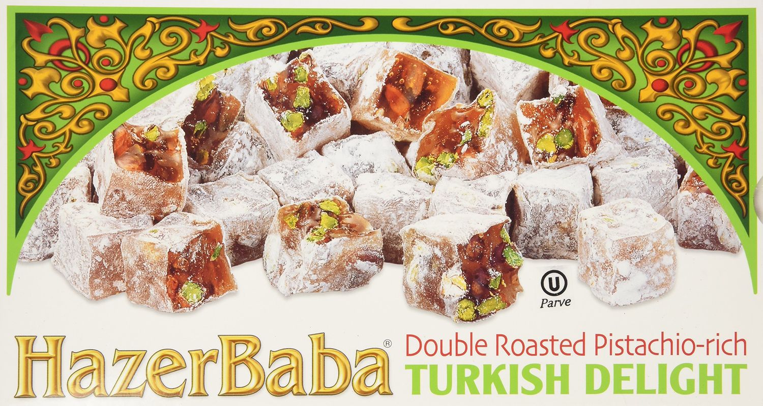 Hazer Baba Turkish Delight Double Roasted Pistachio-rich 350 g (12.25 oz) by Hazer Baba [Foods]