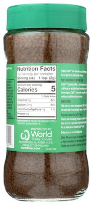 Cafix Coffee Substitute Crystals Jar 7.05 Ounces