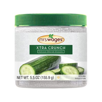 Mrs. Wages Pickle Mix, Xtra Crunch, Easy-To-Use, Fast Results, Great Taste &amp; Crispness, Ensures Crunchiness, 5.5 oz Jar (Pack of 1)