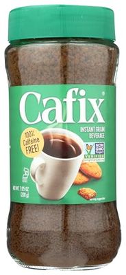 Cafix Coffee Substitute Crystals Jar 7.05 Ounces