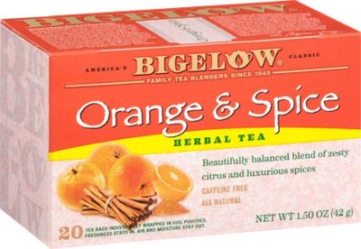 Orange &amp; Spice Herbal Tea 20 tea bags
