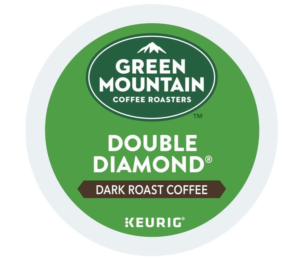 Green Mountain Coffee Roasters, Double Diamond coffee, single serve capsules for Keurig K-Cup pod brewers (48 Count)