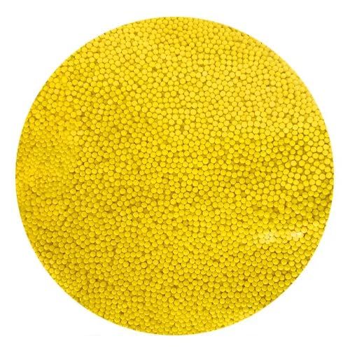 SweetGourmet Yellow Nonpareils | Bulk Party Desserts Decorations Sprinkles | 1 Pound