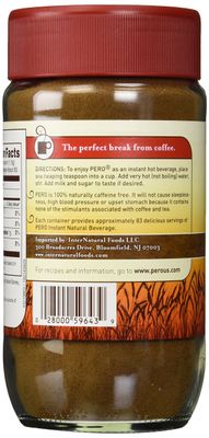 Pero Coffee Substitute Instant Beverage Jars, 4.4 oz