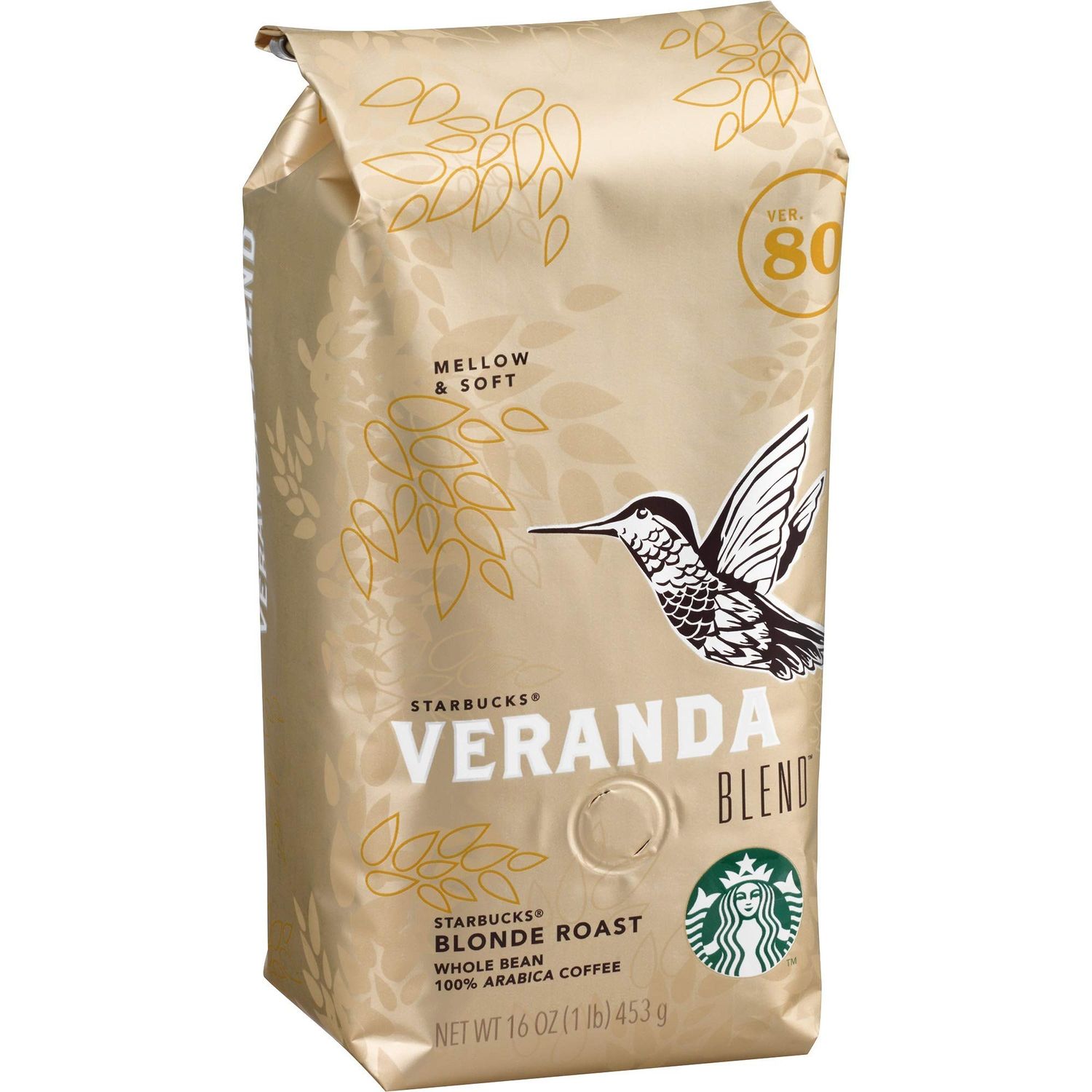 Starbucks Veranda Blend Whole Bean Coffee (1lb)
