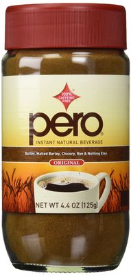 Pero Coffee Substitute Instant Beverage Jars, 4.4 oz