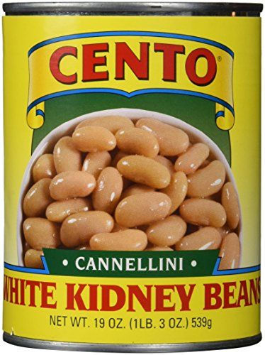 Cento White Kidney (Cannellini) Beans, 19 Ounce Cans (Pack of 12)