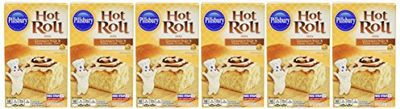 Pillsbury Specialty Mix Hot Roll, 16-Ounce Boxes , 1 pound (Pack of 6)