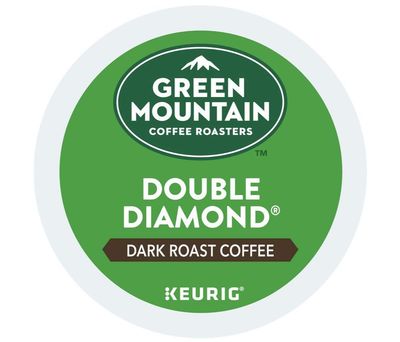 Green Mountain Coffee Roasters, Double Diamond coffee, single serve capsules for Keurig K-Cup pod brewers (48 Count)