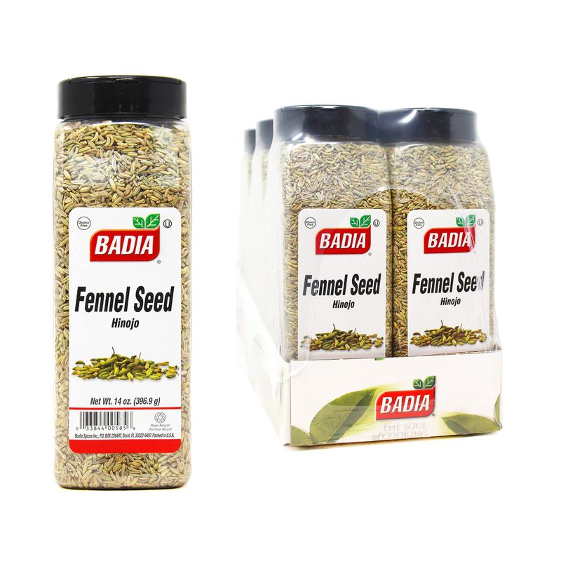 Badia Fennel Seed Whole, 14 Ounce (Pack of 6)