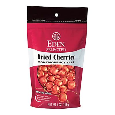 Eden Dried Montmorency Cherries, 4 oz Bag