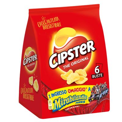 Saiwa Cipster Crisps Multi-Pack 6 x 22g