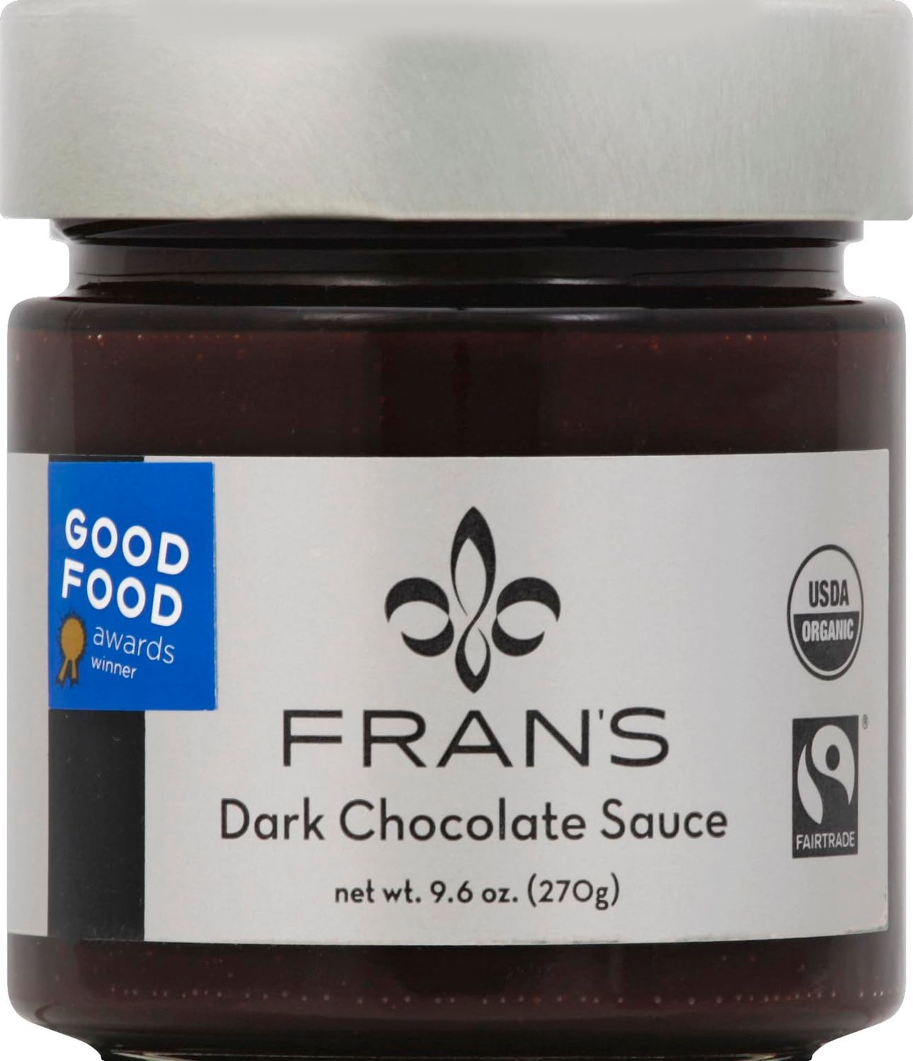 Fran&#39;s Fran8217;s Chocolates Dark Chocolate Sauce, 9 oz.