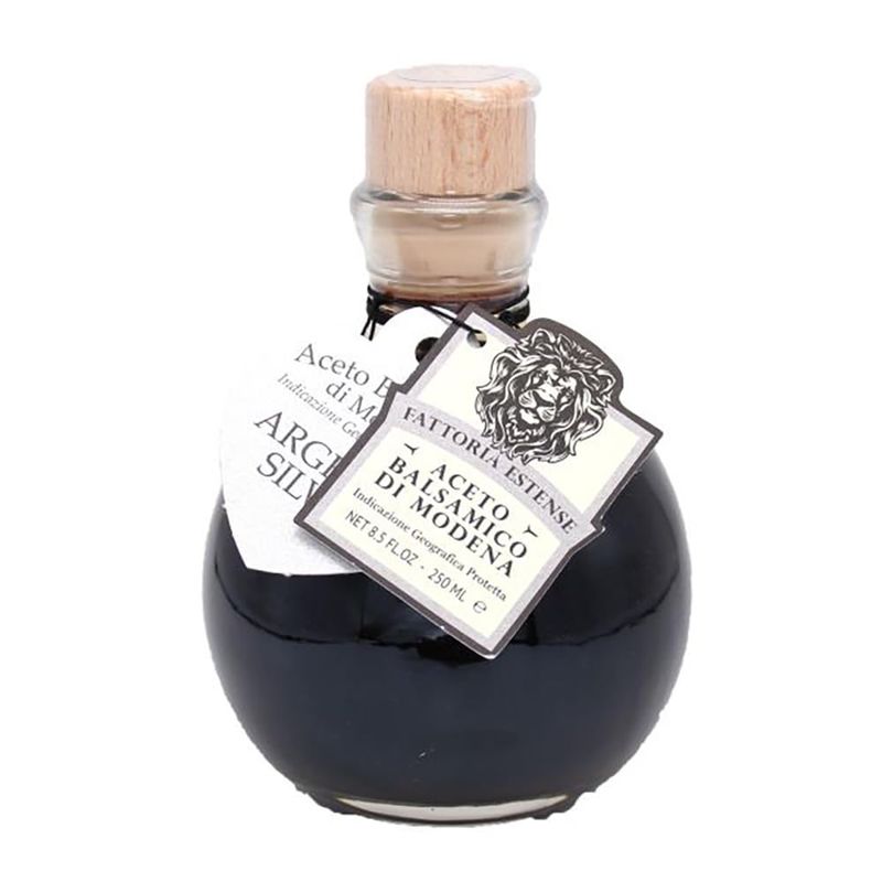 Fattoria Estense Silver Label Aceto Balsamico Di Modena Vinegar, 8.5 Fluid Ounce