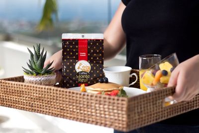 Monte Real Gourmet Arabica Coffee - Dominican Premium Ground Roasted w/ delicious Dominican Cacao Flavor, 200 gr