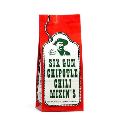 Six Gun Chipotle Chili Mixin&#39;s, 4 Ounce (Pack of 2)