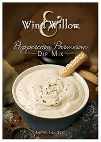 Wind &amp; Willow Peppercorn Parmesan Dip Mix Boxes, Pack of 2