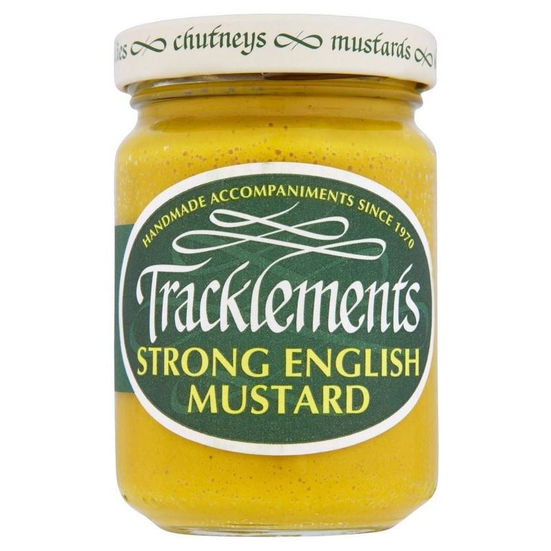 Tracklements Strong English Mustard (140g) - Pack of 2