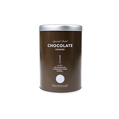 The Coffee Bean &amp; Tea Leaf, Dutch Chocolate Creamer for Coffee, Lattes, and Drinks Powdered Creamer, 22oz. Tin