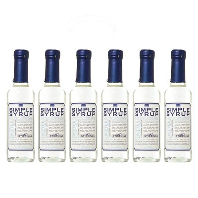 Stirrings, Simple Syrup, 12 Oz (6-pack)