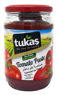 Tukas Premium Turkish Tomato Paste 24.7 Ounce ~ 700 Gram