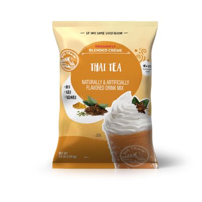Big Train Dragonfly Thai Tea Blended Crme Beverage Mix, 3.5 Pound (Pack of 1)