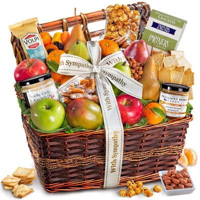 A Gift Inside Sympathy Sweet &amp; Savory Farmstead Gift Basket