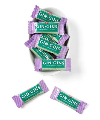 Bulk Candy - GIN GINS Original Chewy Ginger Candy by The Ginger People - Anti-Nausea and Digestion Aid, Individually Wrapped Healthy Candy - Original Ginger Flavor, Bulk 11 lb Bag (176 oz)