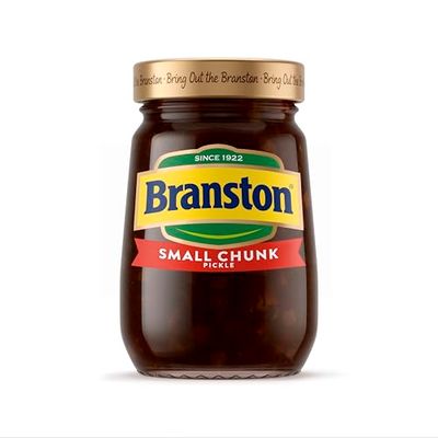 Branston Small Chunk Pickle Original Branston Original Small Chunk Sweet Pickle Imported From The UK England The Best Of British Sweet Small Chunk Pickle Ideal Cheese Sandwiches &amp; Ploughmans Lunches