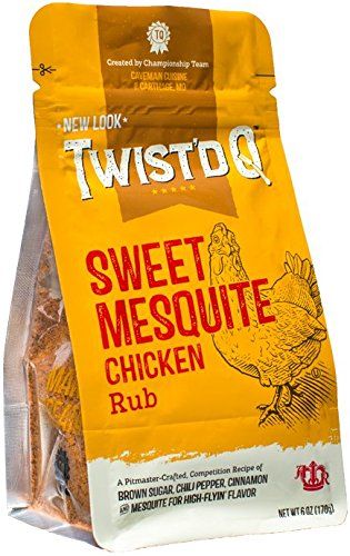 Twist&#39;d Q - Sweet Mesquite Chicken Rub - American Royal - Caveman Cuisine