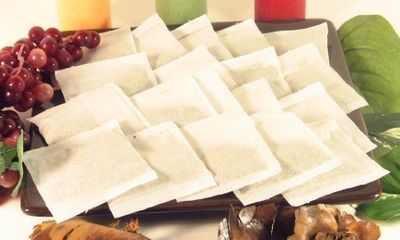 250 Empty Tea Bags 2.5 x 2.75 White Compostable, These Heat Sealable Tea Infuser for Loose Tea Herbs are Organic Disposable Tea Strainer Bags made of Wood (pulp) Fibers
