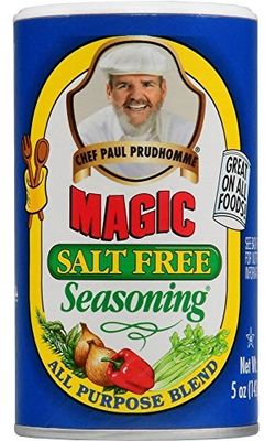 Chef Paul Prudhomme&#39;s Magic Seasoning Blends ~ Magic Salt Free Seasoning, 5-Ounce Canister