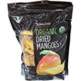 Kirkland Signature Organic Dried Mangoes, 2.5 Pounds (Pack of 2)