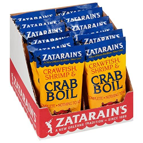Zatarain&#39;s Crawfish, Shrimp &amp; Crab Boil, 16 oz (Pack of 12)