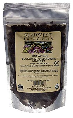 Organic Black Walnut Hull C/S - 4 oz