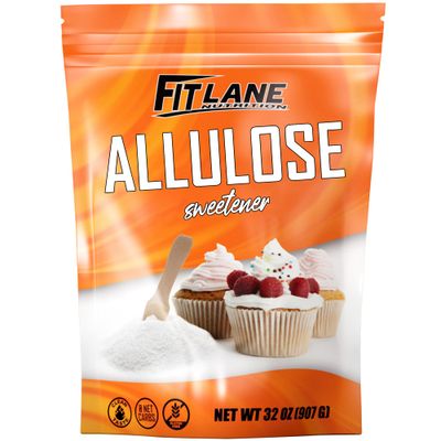 Allulose Sweetener 2 LBS - Pure Low Calorie Zero Net Carb Natural Keto Sugar Substitute With No Aftertaste - Perfect for Baking and Sweetening Your Favorite Foods - By Fit Lane Nutrition