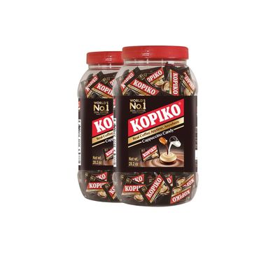 Kopiko Coffee Candy Your Take-Out Pocket Coffee for Every Occasion - Hard Candy Made from Indonesias Coffee Beans Contains Real Coffee Extract for Better Taste (800 gr Jar)