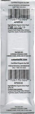 Marconi Organic Extra Virgin Olive Oil - 0.38 Fl Oz (Pack of 100)