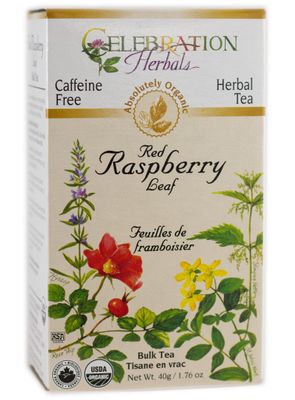CELEBRATION HERBALS Red Raspberry Leaf Organic 40 gm, 0.02 Pound