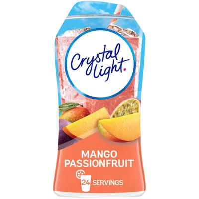 Crystal Light Liquid Mango Passionfruit Naturally Flavored Drink Mix, 1.62 fl oz Bottle