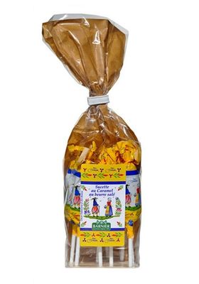 Caramel Lollipops with Salted Butter Sucettes Caramel Au Beurre