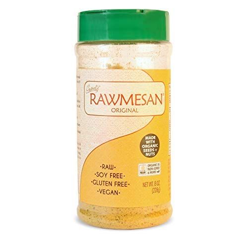Vegan Nutritional Yeast Seasoning, Gopals Rawmesan Original (Parmesan Cheese Alternative) - 8 Ounces